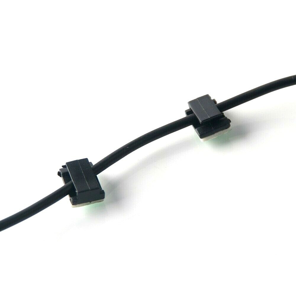 10x Black Car Cable Wires Tie Mount Fixing Clips Auto Fastener