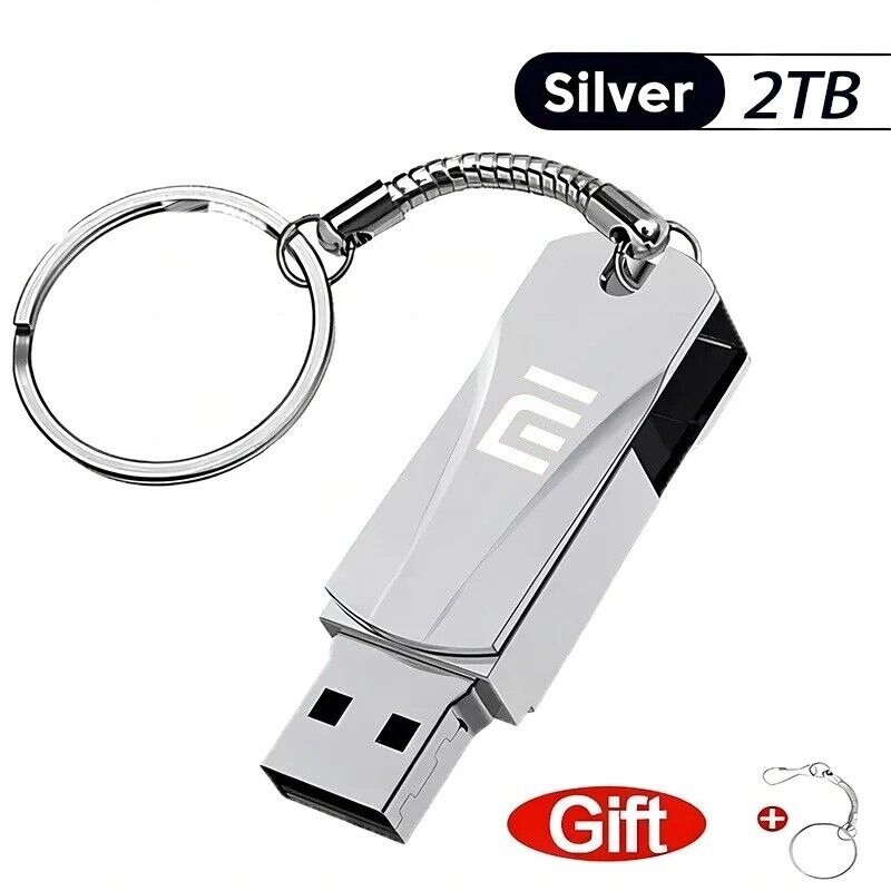 Xiaomi 2 IN 1 2TB USB 3.0 Flash Drive High-Speed Pen Drive Waterproof Type-C