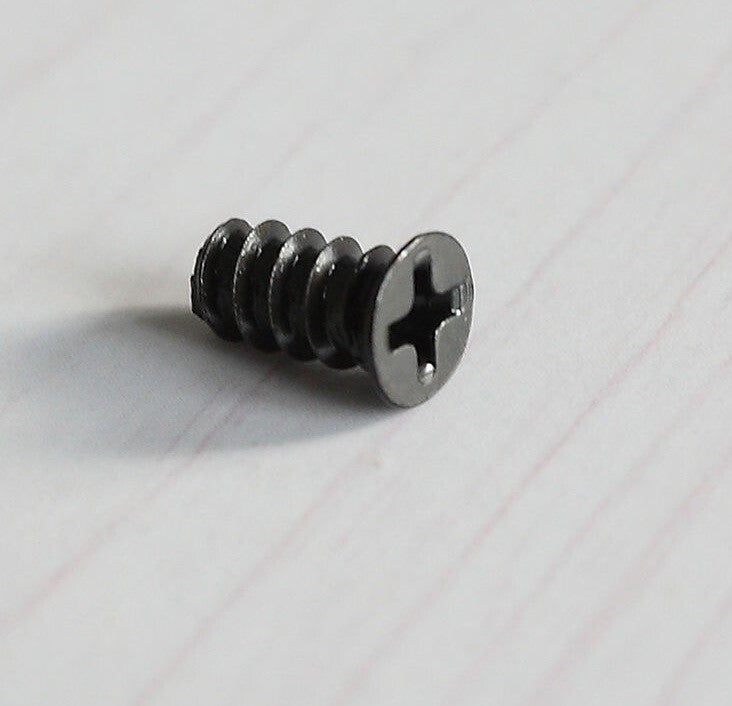 10x Black Computer PC Fan Mounting Screws 10mm Length