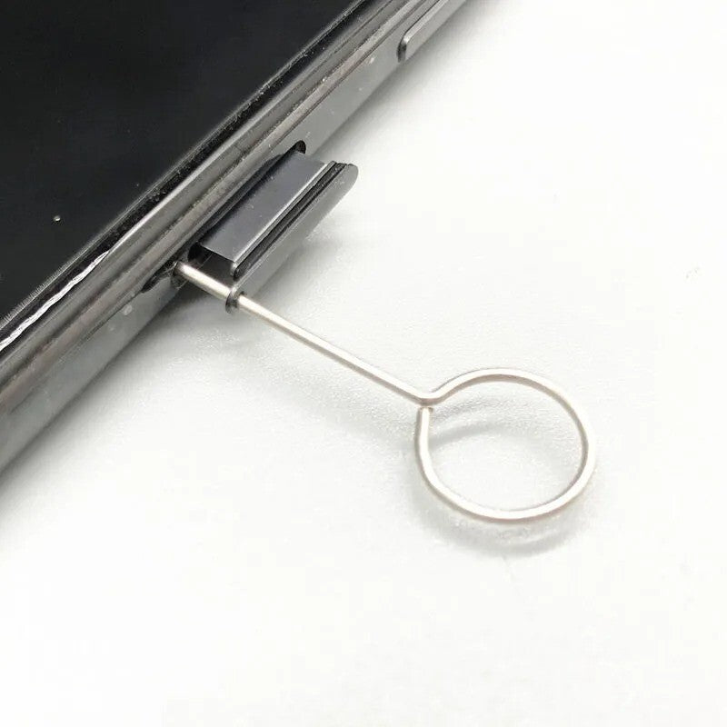 10x New Eject Sim Card Ejector Tool Universal Mobile Phone Tray Opener
