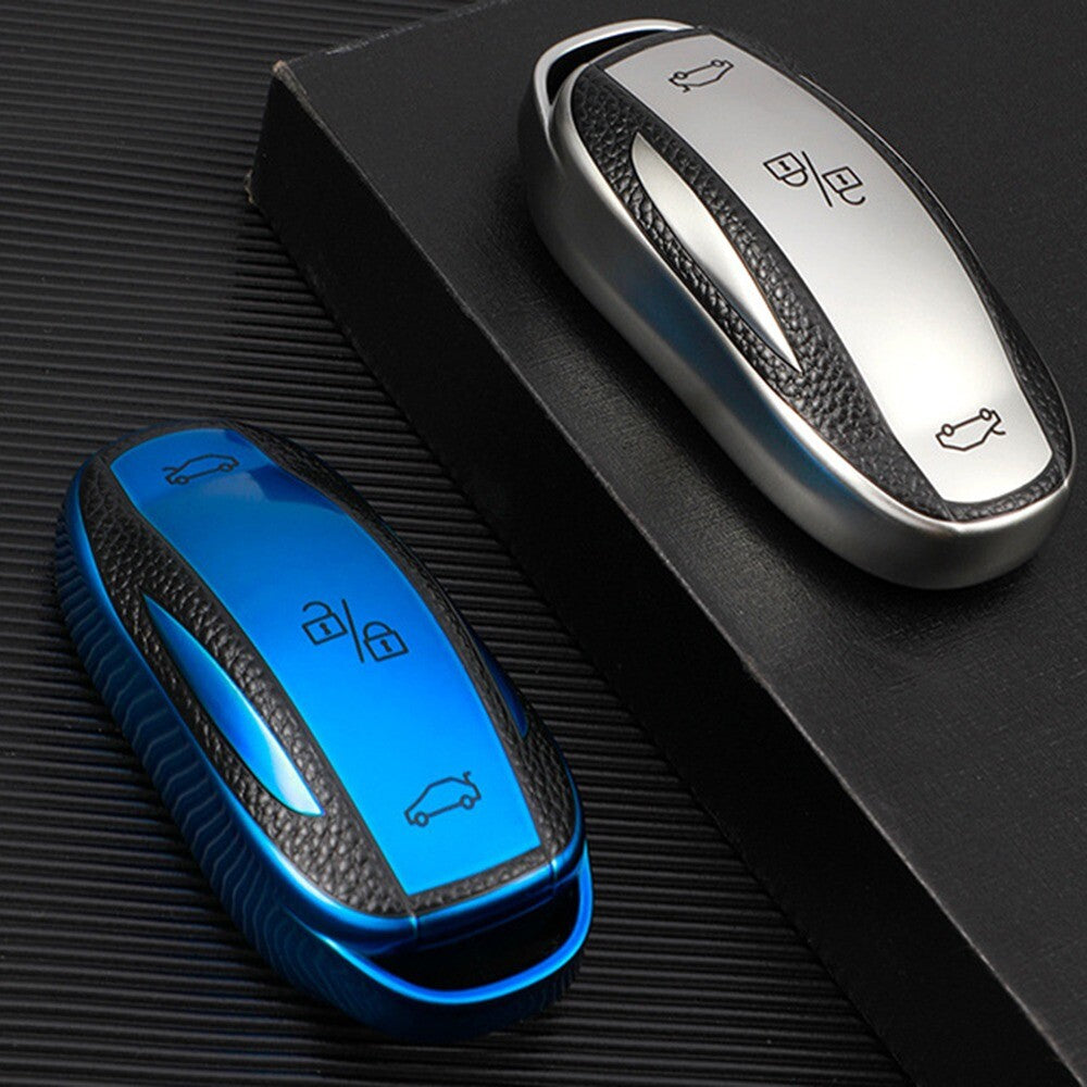TPU Smart Key Fob Case Cover Protector for Tesla Model S 3 X