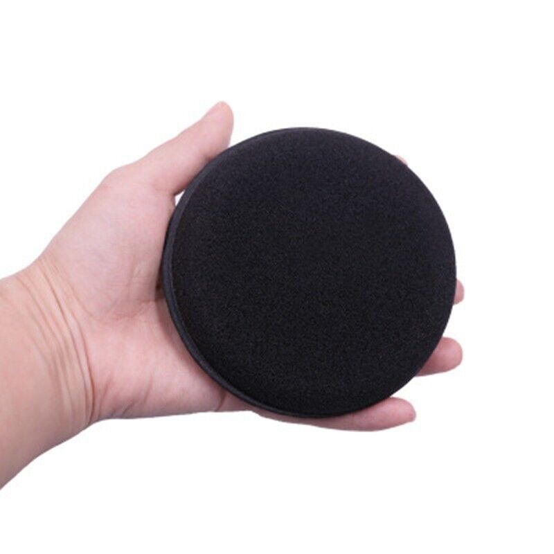 5x Car Foam Sponges Wax Cleaning Detailing Pads Car Waxing Polish 10cm