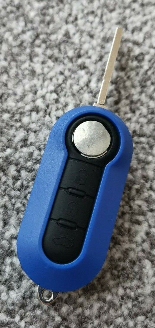 Fiat 500 Punto Panda Bravo Stilo 3 Button Remote Key Shell Case