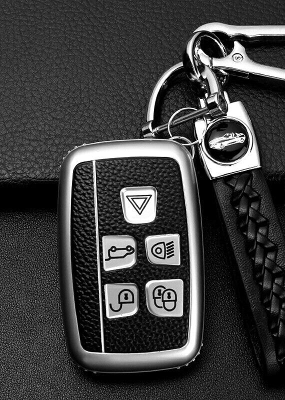 Remote Key Fob Case Cover Keychain Land Rover Range Rover Jaguar XF XJ XE XJL XF