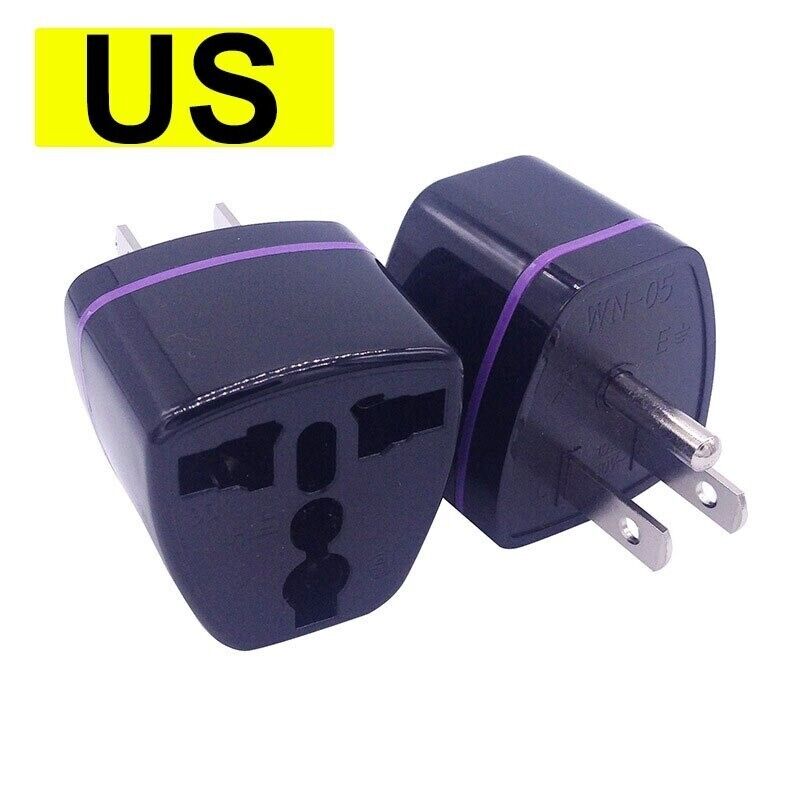 Travel Adapter UK CN AU EU to US Power Plug Adaptor