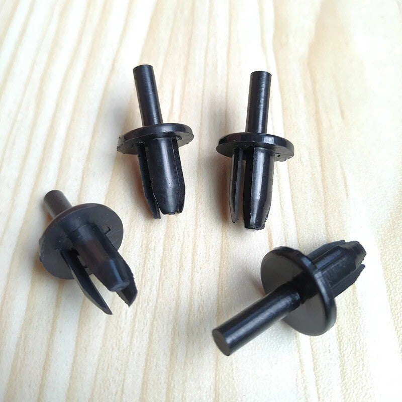 10x License Plate Holder Clips Rivet Deflector Panel Fasteners for BMW Porsche