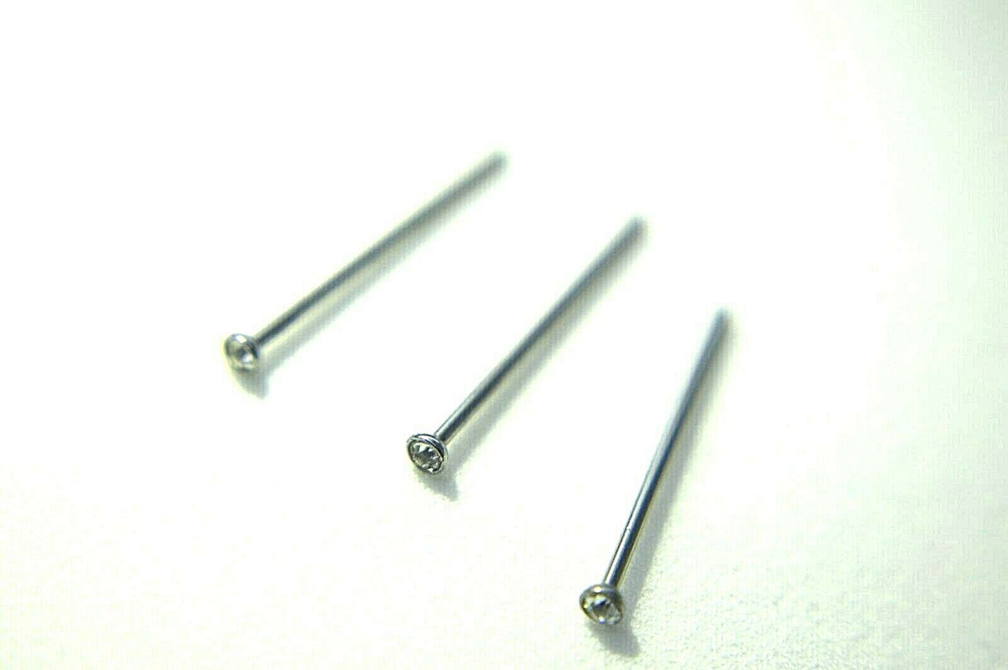 New Crystal Surgical Steel Nose Stud