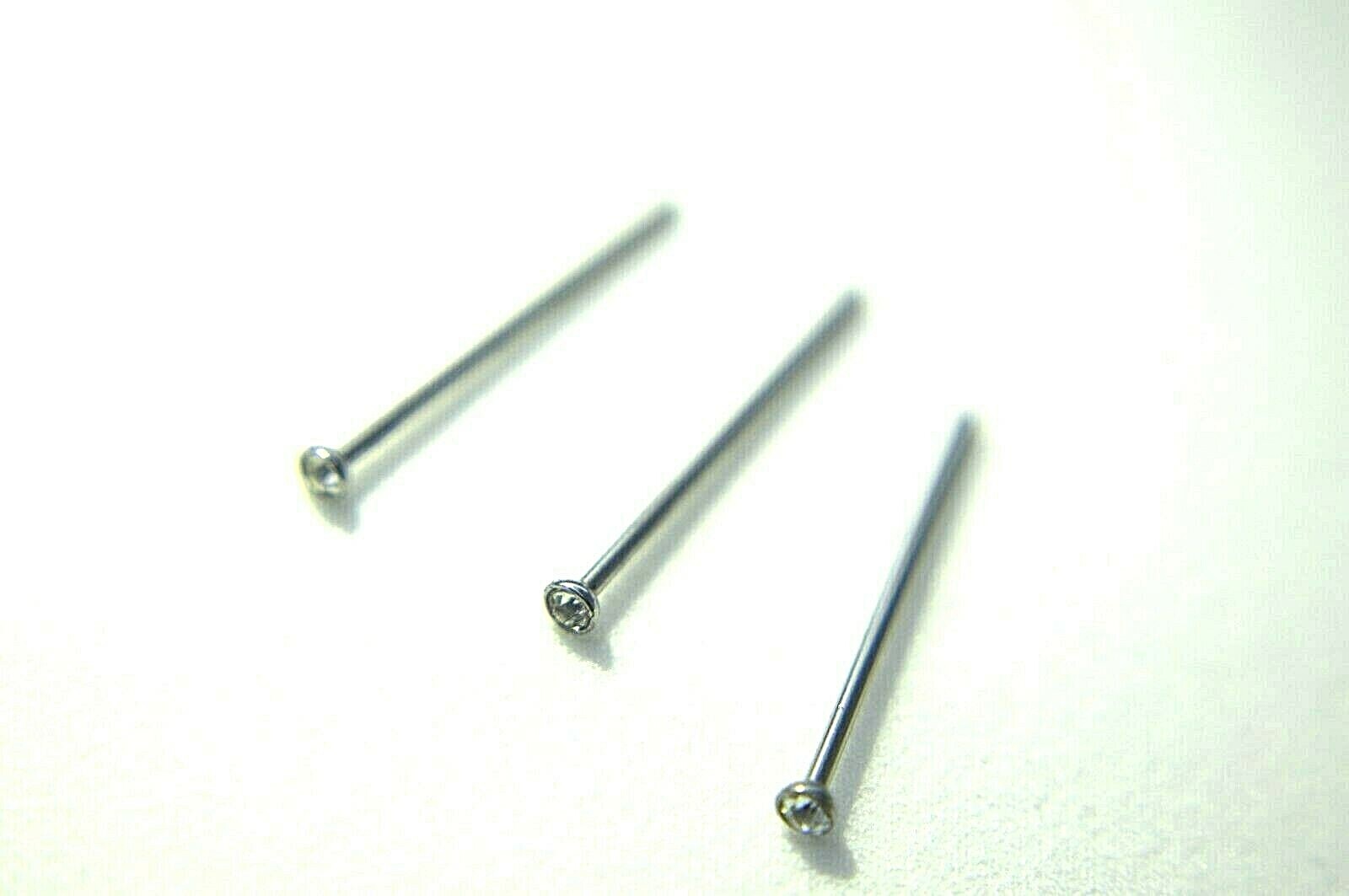 New Crystal Surgical Steel Nose Stud