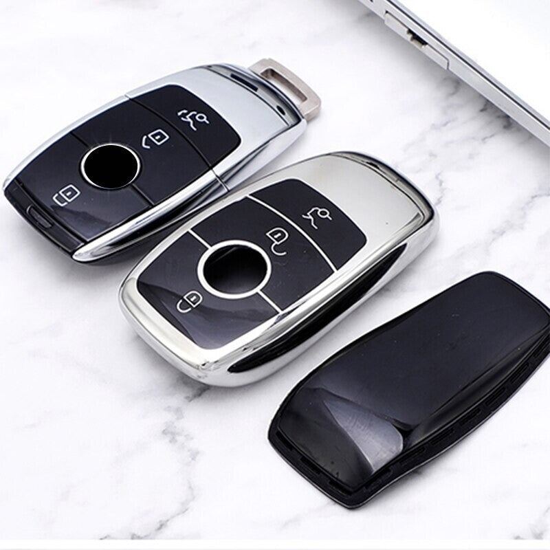 Car Key Fob Case Cover for Mercedes Benz A C E S G Class GLC CLA CLE W205 W213