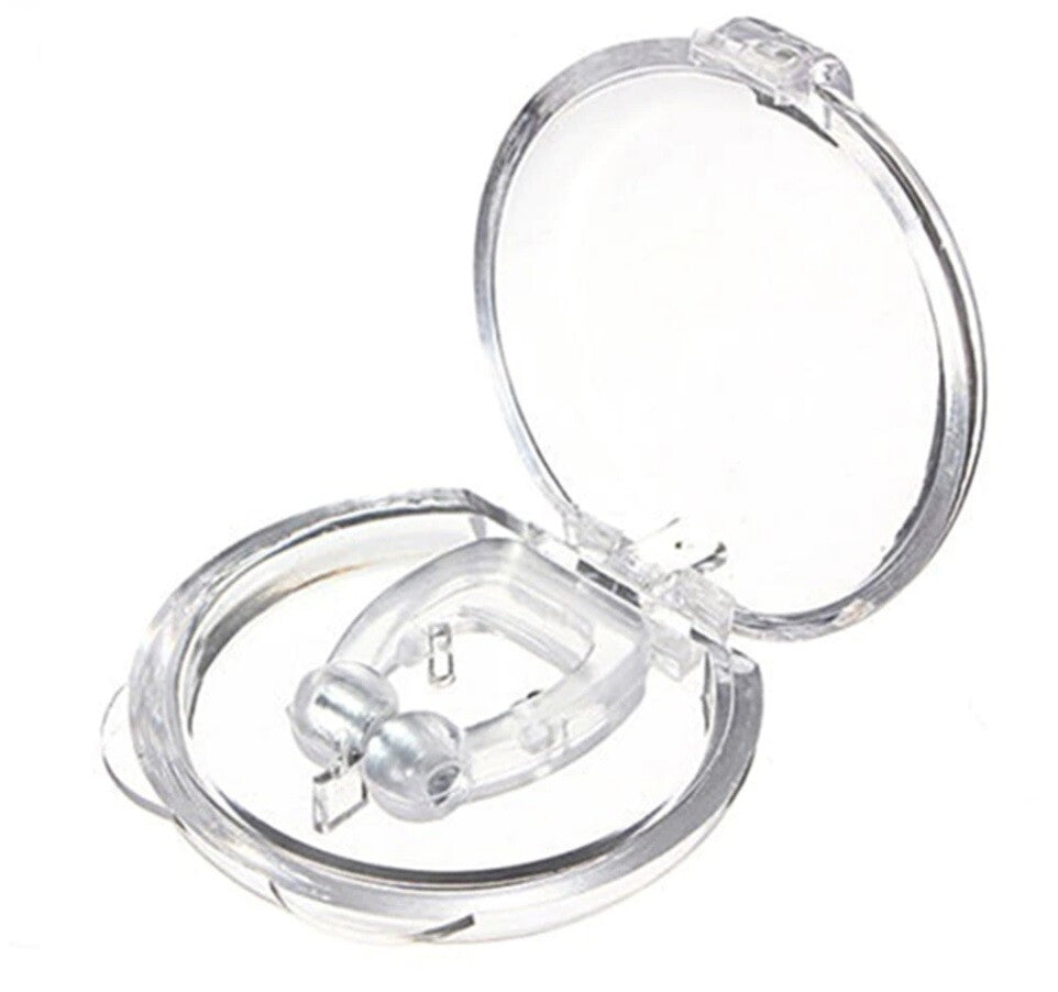  Sleep Aid Nose Clip Stop Snoring with Hygiene Case