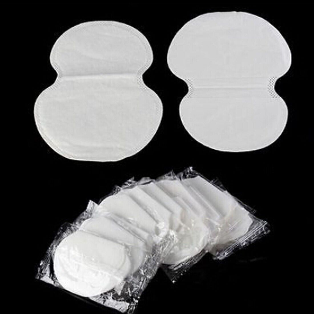 10x T-Shirt Shape Sweat Pads Washable Dress Clothing Perspiration Pads