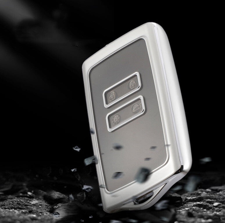 Car Key Case Cover for Renault Koleos Zoe Megane 4 RS Captur Kadjar Arkana