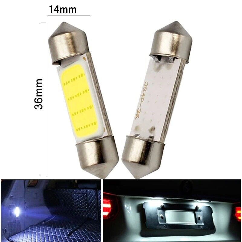 1x C5W Festoon Led Bulb Light for Car Number Plate Interior Reading Light 4 Type