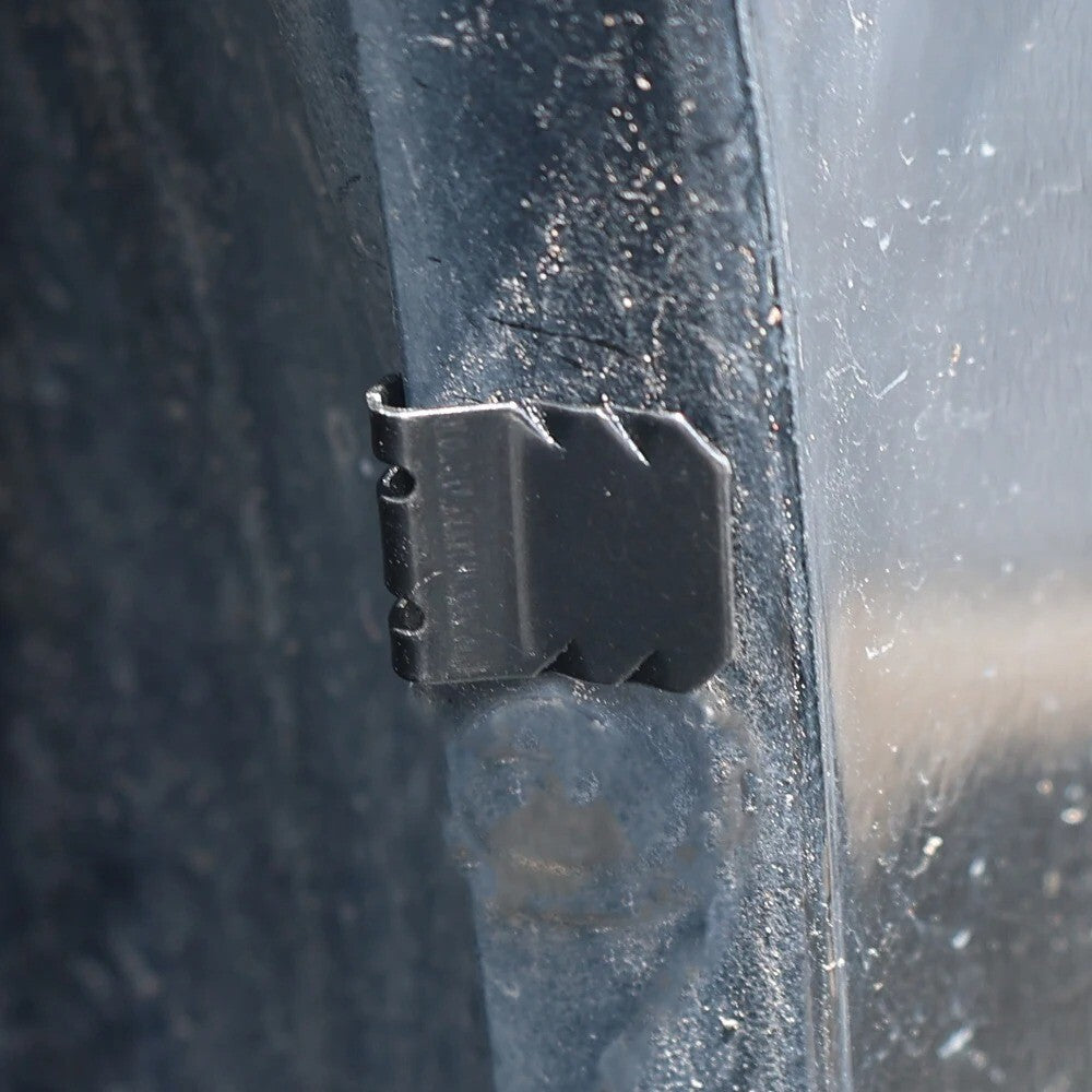 10x Car Mudguard Fixing Clips Auto Engine Guard U-shaped Buckle Clamps