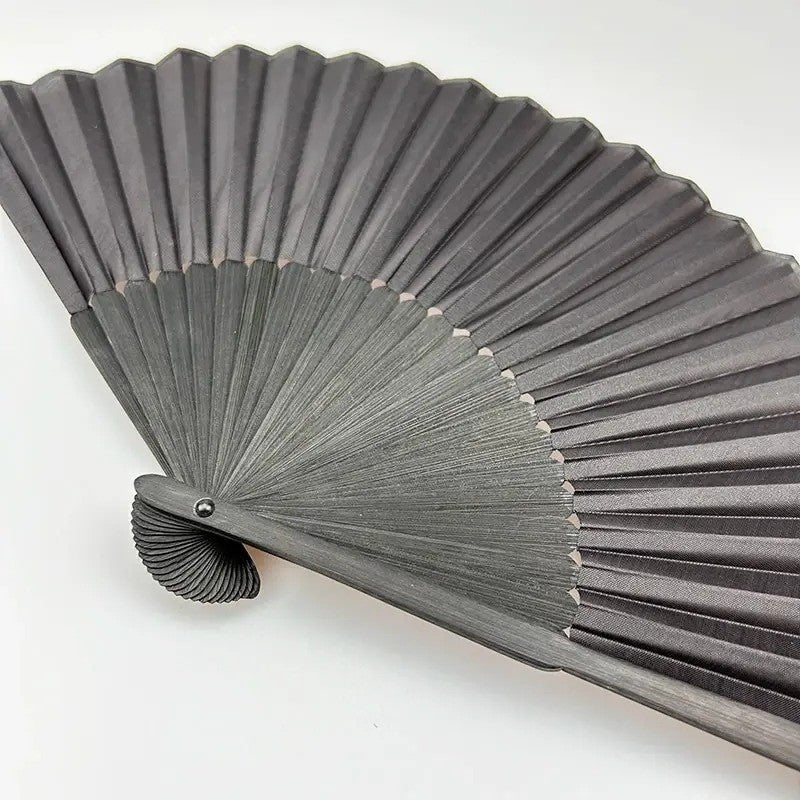 Black Hand Fan Folding Fans Dance Wedding Party Favor Chinese