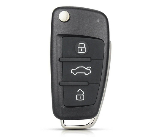 Car Flip Key Shell for Audi A2 A3 A4 A6 A6L A8 Q7 TT