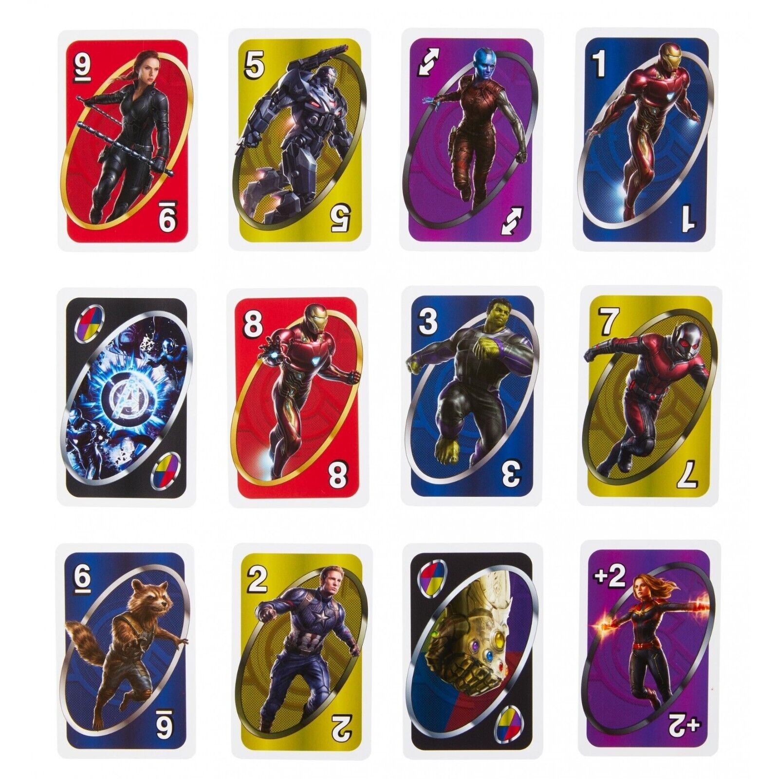 Avengers Card Game Family Kids Card Game Birthday Present Gift Fun