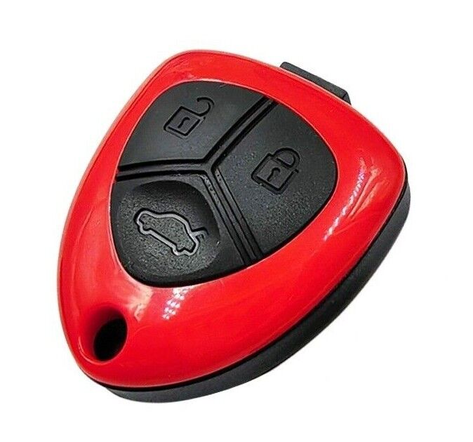 3 Button Key Fob for Ferrari 458 Italia FF 599 GTB California with Logo no Blade