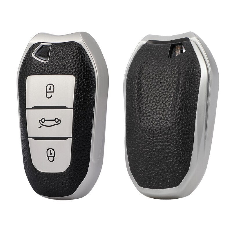 Remote Key Fob Case Cover for Peugeot 308 408 508 2008 3008 4008 5008