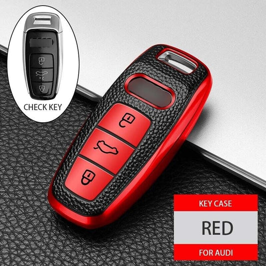 Remote Key Cover Case Audi A3 A4 B9 A6 C8 A7 S7 4K A8 D5 S8 Q7 Q8 SQ8 