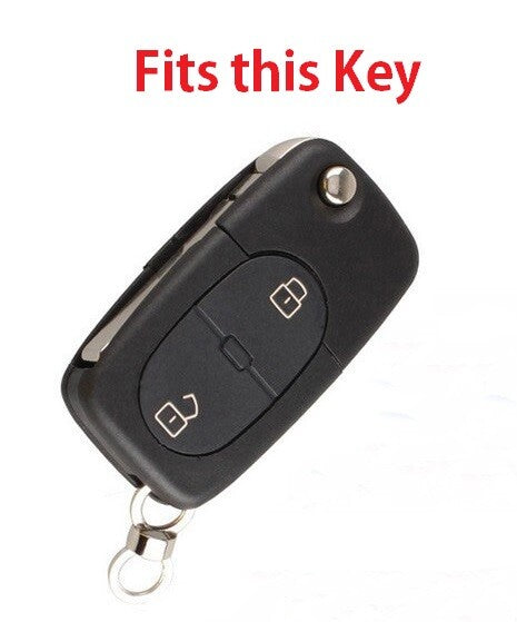 2 Button Remote Key Fob Case Cover for Audi A2 A3 A4 A6 A8 TT