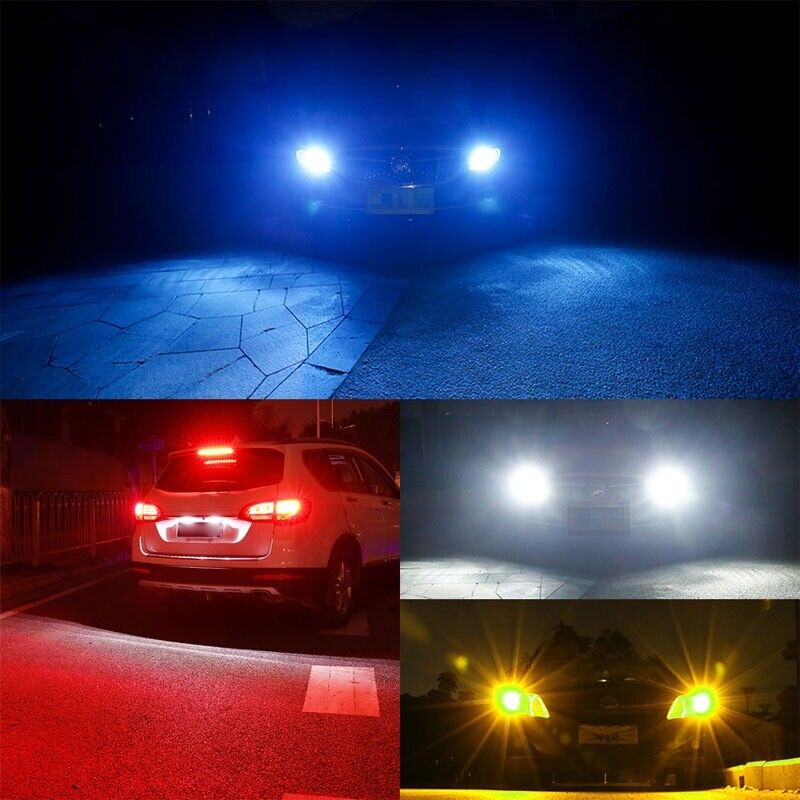 BA15S LED P21W 1156 Strobe Flash Light Brake Lamp Bulb Blink Light DC12