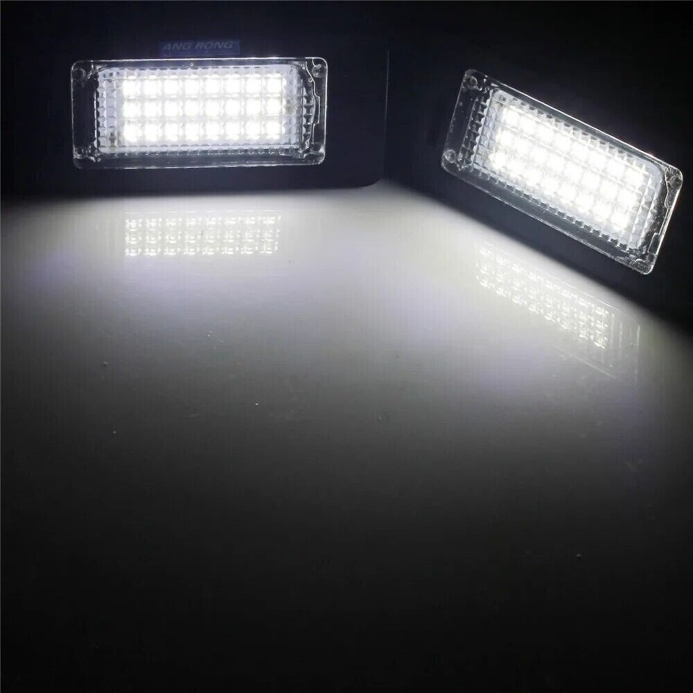 2x Canbus LED License Number Plate Light Lamps BMW 3 5 Series E39 E60 E61 E90