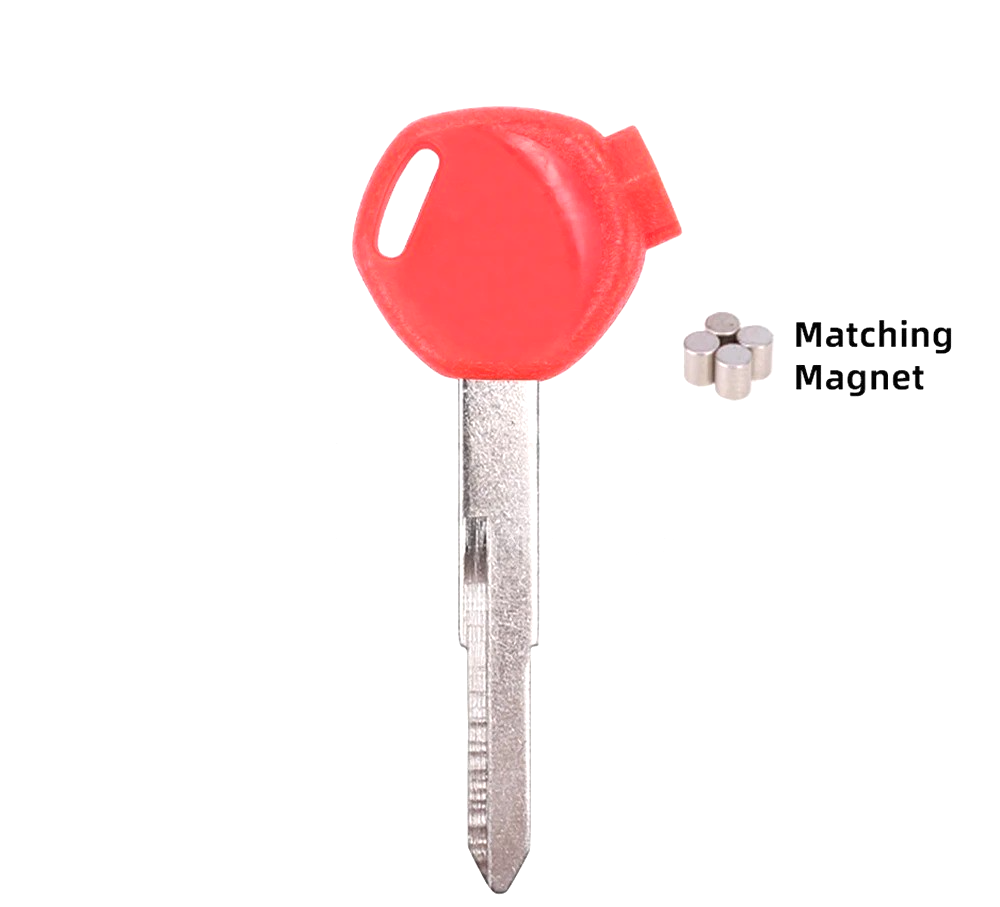 Motorcycle Key fits Honda DIO 56 Z4 Z125 SCR100 WH110 Blank Key Magnet Anti-thef