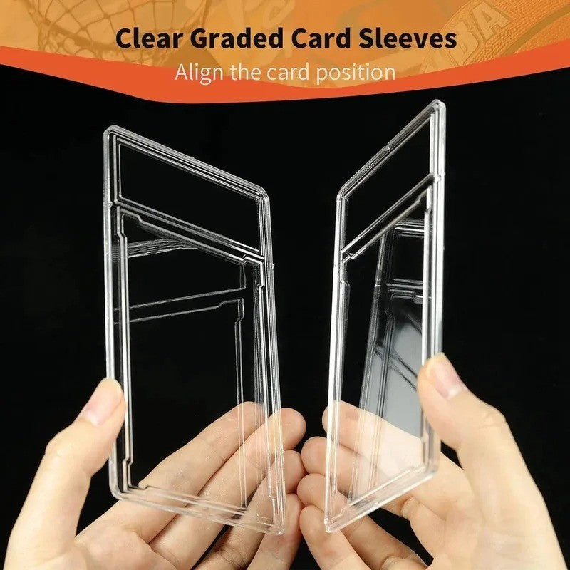1x Graded Cards Protector Card Holder Trading Cards Hard Plastic Clear Case