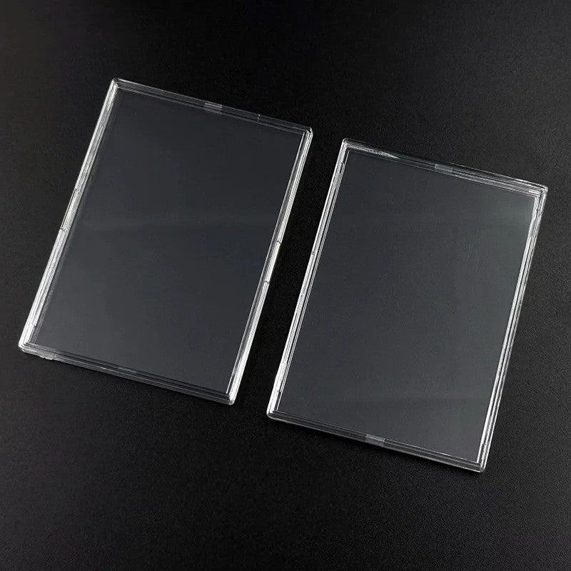 Acrylic Card Holder Snap Type Gaming Sports Trading Card Display Case