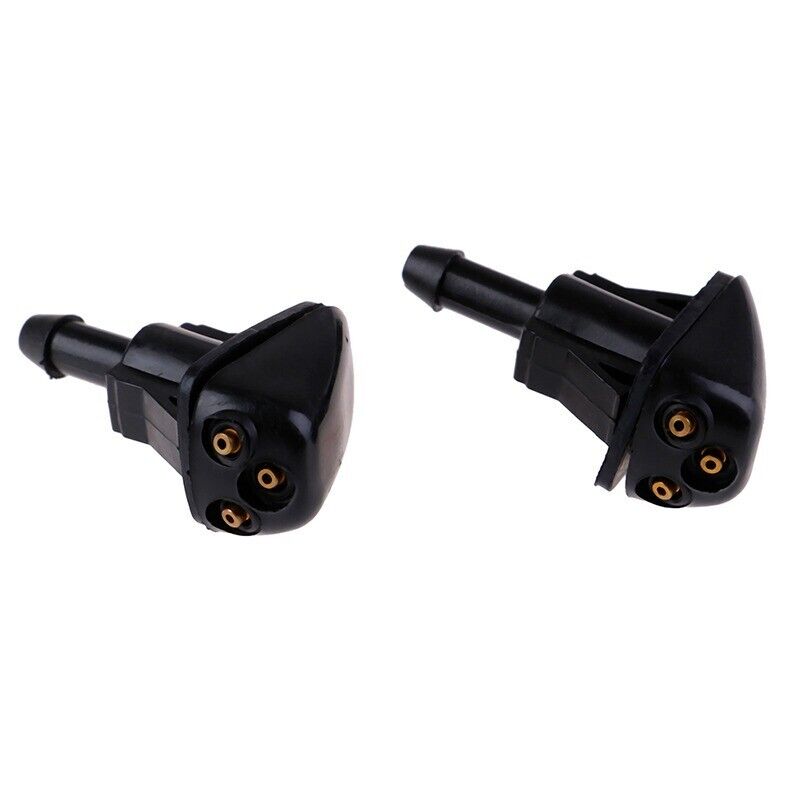 2x Car Plastic Windshield Washer Wiper Water Spray Nozzles for Hyundai Kia