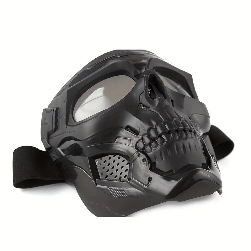 Motorcycle Skull Mask Wind Goggles Outdoor Sports Riding Glasses
