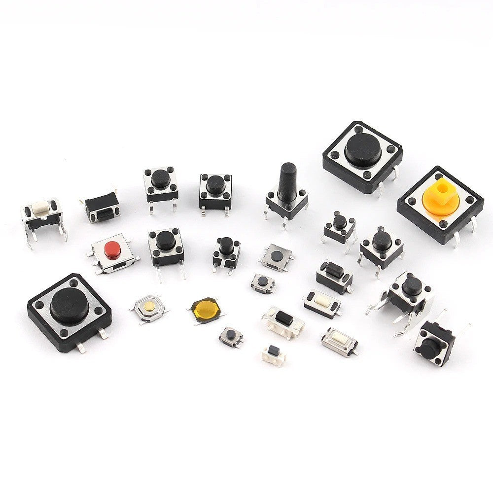 2x Micro Push Button Tact Switches Mini Leaf Switches Car Key Button Switch