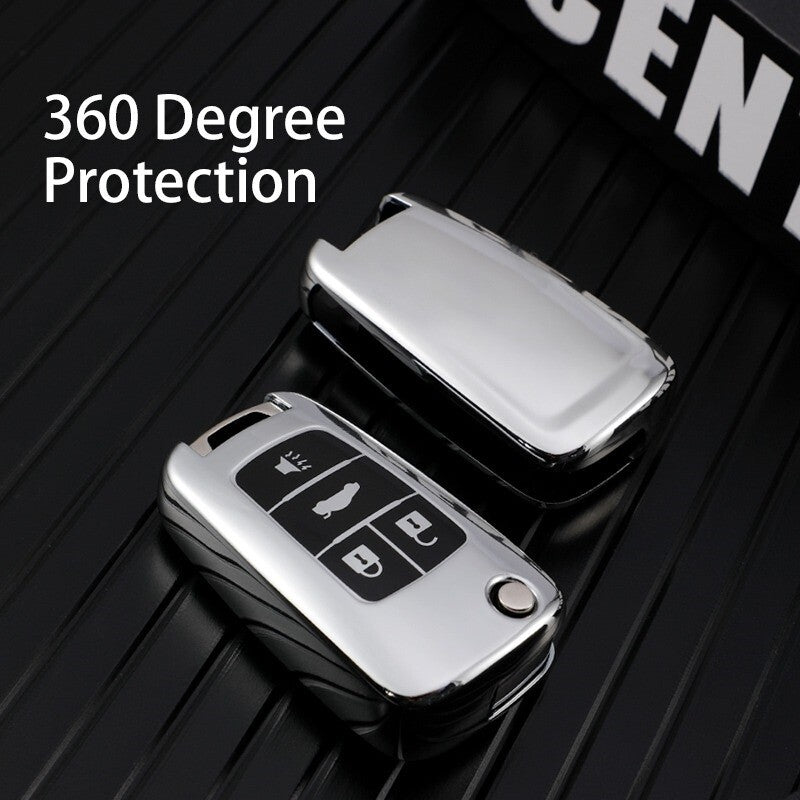 TPU Car Key Fob Case fits Vauxhall Opel Astra Corsa Meriva Zafira Chevrolet