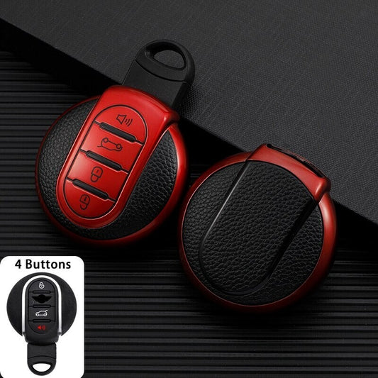 Key Fob Case Cover for Bmw Mini Cooper Clubman Countryman R55 R56 R57 R58 R59