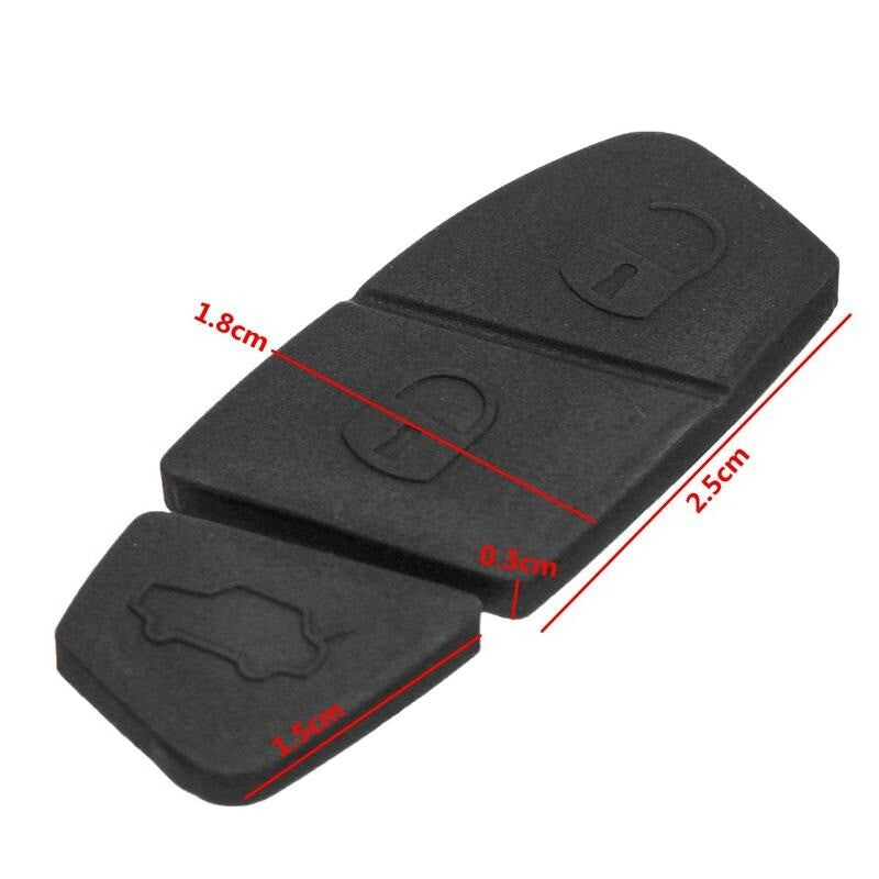 Remote Key Button Pad Replacement Repair for Fiat Punto Stilo Panda Ducato