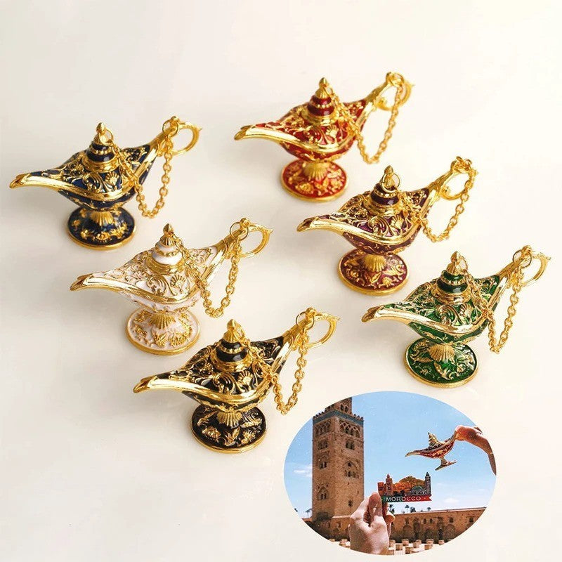 Mini Aladdin Lamp Ornament Living Room Study Room Bedroom Decoration