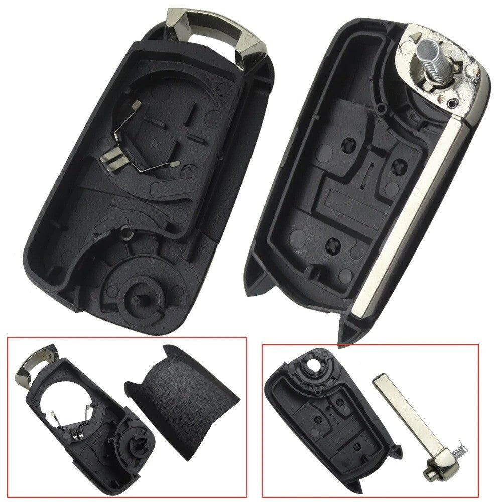 Remote Key Fob Shell Case for Vauxhall Corsa Vectra Astra Zafira Tigra Signum