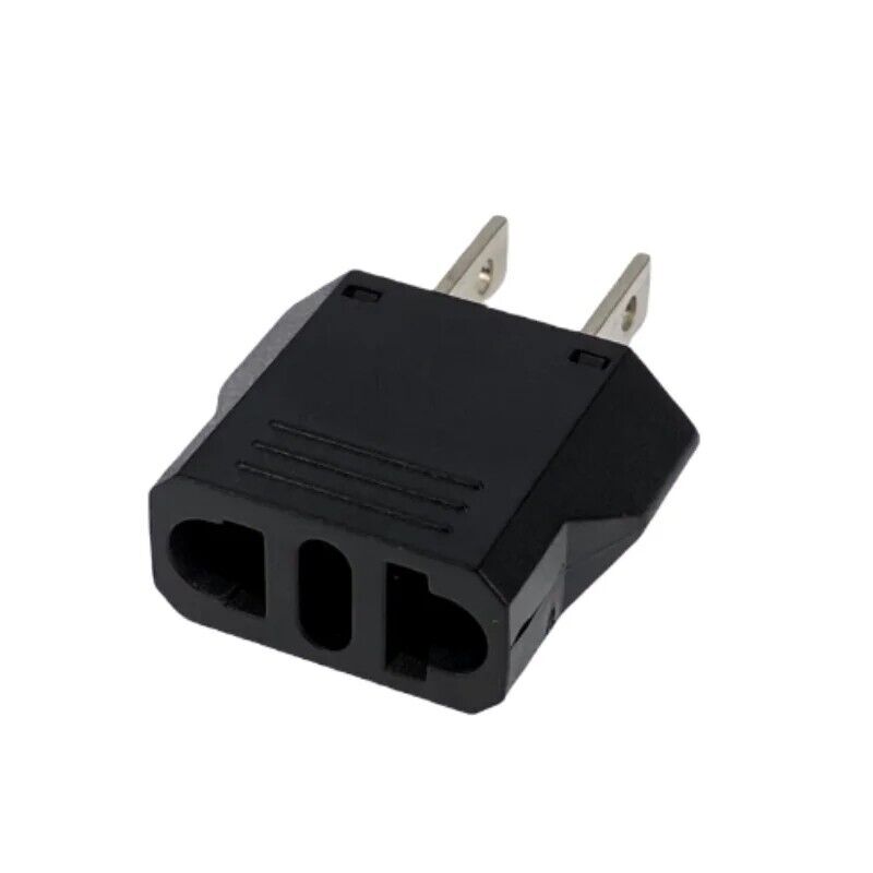 EU AU to US Travel Power Adapter Euro European to American Electric Plug