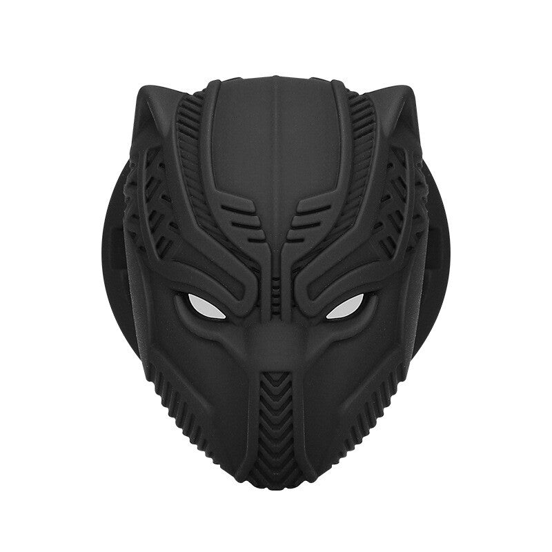 Black Panther Car Start Stop Ignition Switch Button Cover Protector