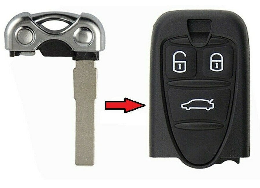 Uncut Emergency Key Blade for Alfa Romeo 159 156 Spider Brera