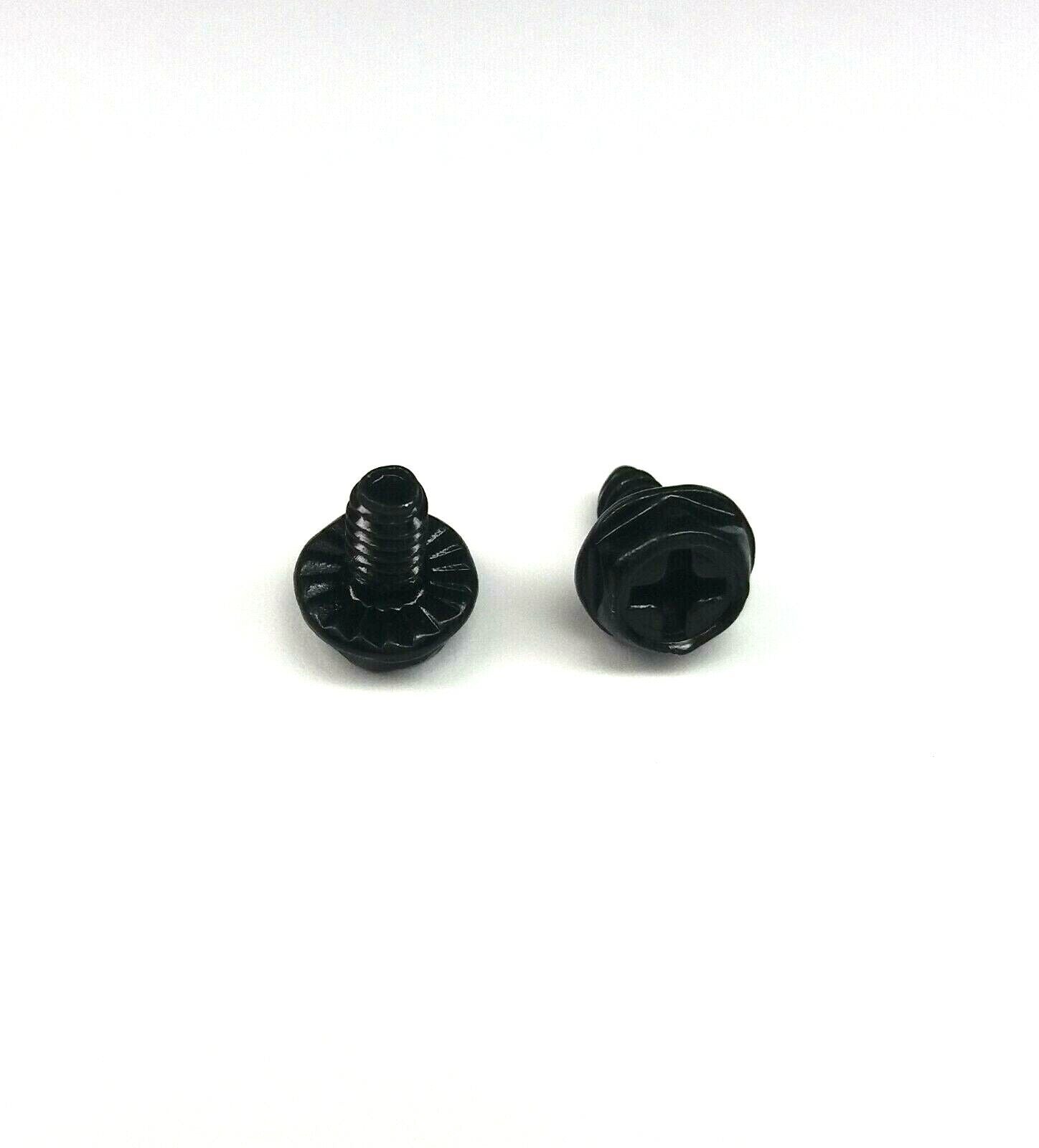 10x BLACK COMPUTER PC CASE, MOTHERBOARD MOUNTING, HARD DRIVE SCREWS 6/32