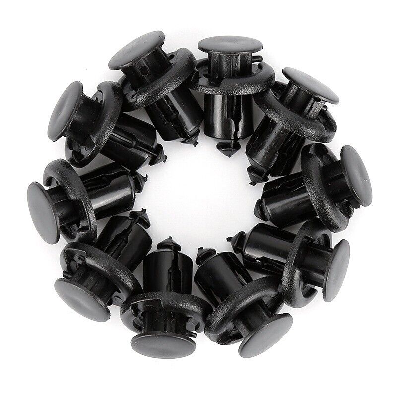 5x Universal Car Bumper Plastic Rivets 10mm Hole Fastener Screw Fastener Clips