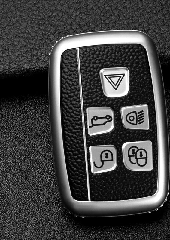 Remote Key Fob Case Cover Keychain for Land Rover Range Rover Jaguar XF XJ XE XJ