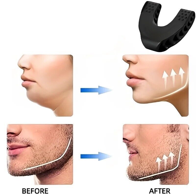 U Shape Facial Jaw Exerciser And Neck Toning Jawline for Men Women Face Muscle