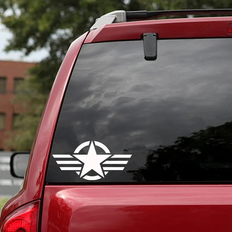 Car Sticker US Army Military Car Van Motorcycle Vinyl Decal 20cm x 10cm