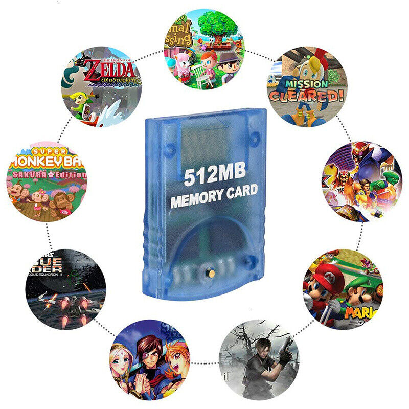 Memory Card for Gamecube Wii NGC Game Console 128MB 512MB 1024MB