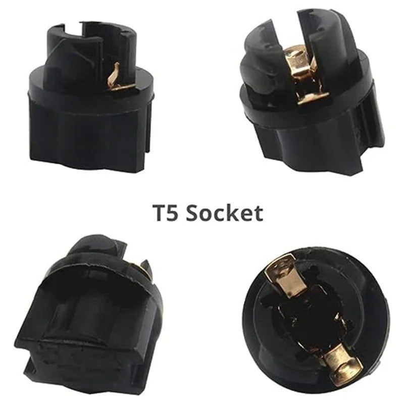 1x T5 V2 Twist Socket T5 PC74 Instrument Panel Cluster Replacement Socket