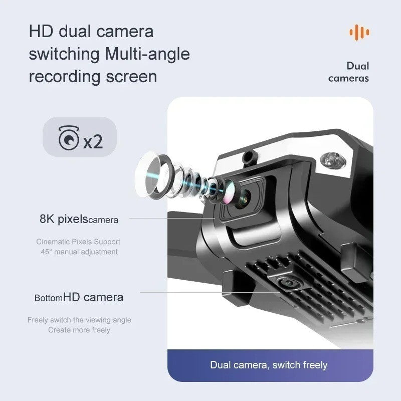 8K Professional Drone Dual Camera 5G GPS Aerial Photography Obstacle Avoidance