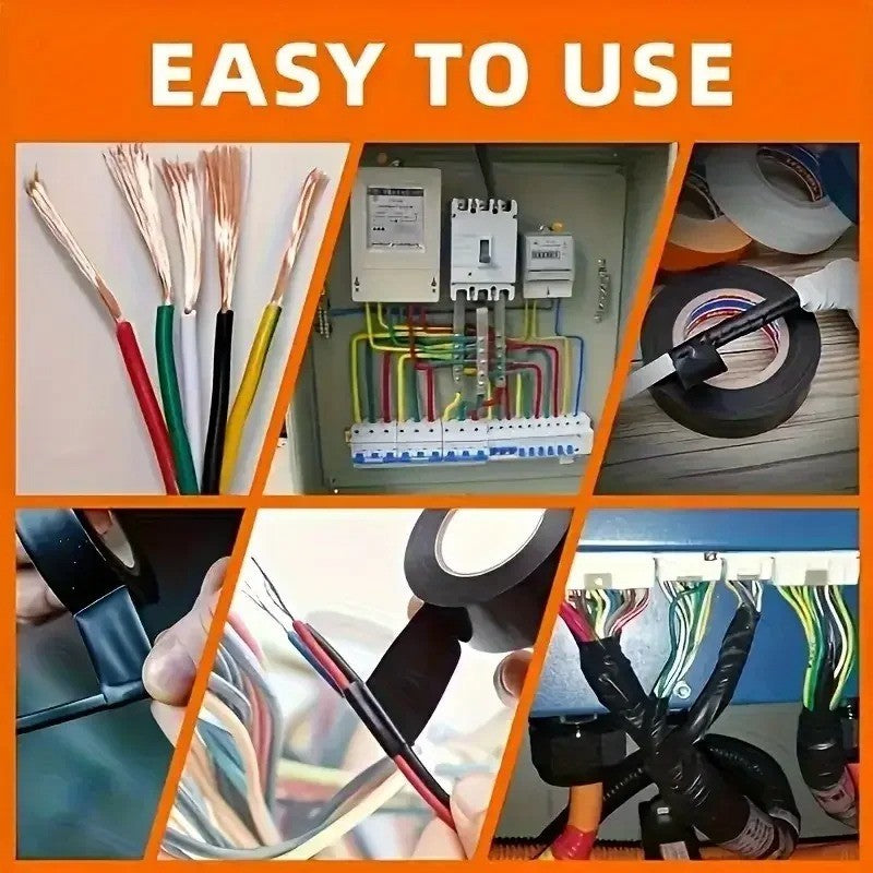 Heat Resistant Tape Black Industrial Electrical Insulation Tape